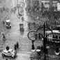 Grete Popper | Erster Schnee (Wenzelsplatz), Prag 1933